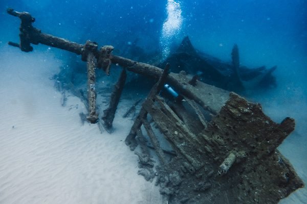 S S Orestes Ship Wreck Boiler